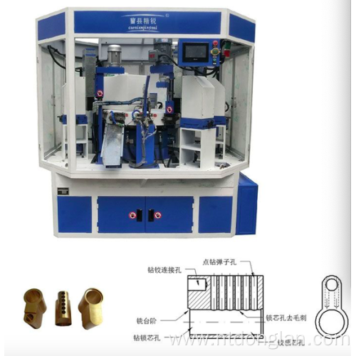 lock key teeth cutting lock cylinder assembly machine